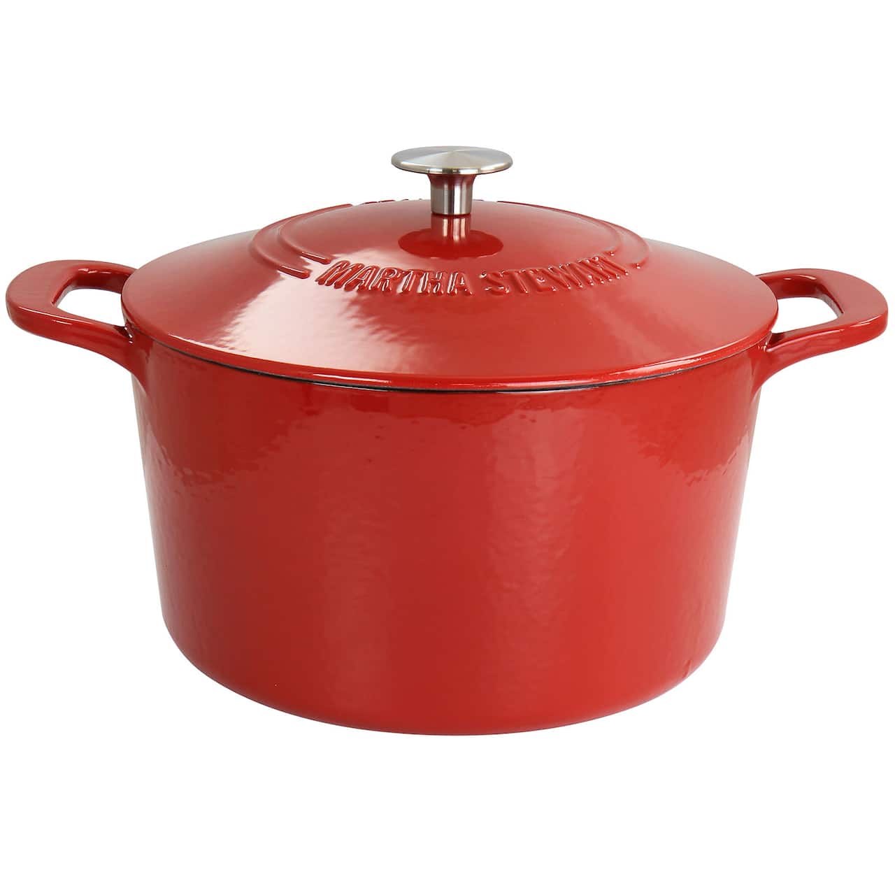 Martha Stewart 7qt. Enameled Cast Iron Dutch Oven with Lid